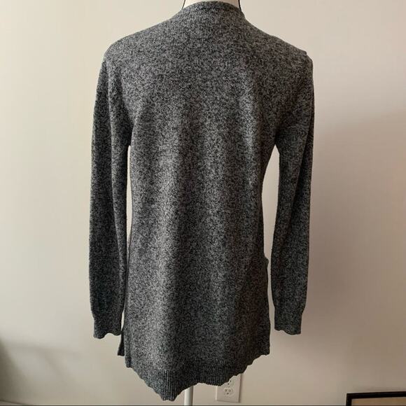 Old Navy Long Open Front Cardigan Heather Gray XS - Picture 2 of 4